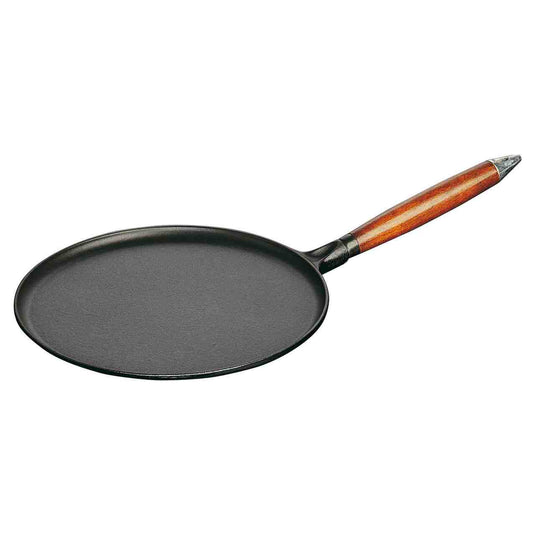 Staub Crepe Pan With Spreader | 11 Inch - Kitchen Switchen