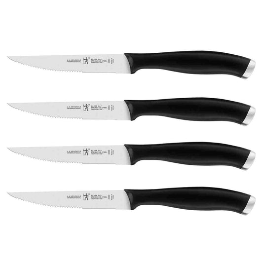 Henckels Steak Knives | Silvercap 4 Piece Set - Kitchen Switchen