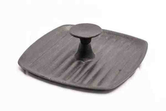 TableCraft 8" Square Cast Iron Panini Press - Kitchen Switchen