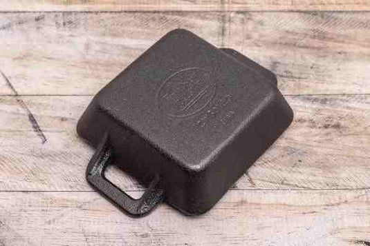 TableCraft 12oz Cast Iron Mini Square Server - Kitchen Switchen