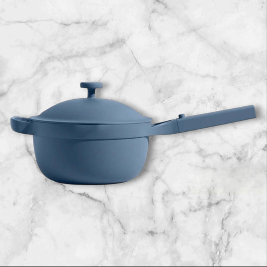 Our Place Mini Perfect Pot 2.0 Blue Salt Nonstick | 2.5 Qt | New in Box