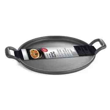 Pizza Pan With Handles | Cast Iron | TableCraft - Kitchen Switchen