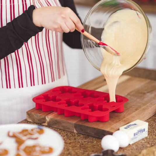 Handstand Kitchen Gingerbread Cookie & Cupcake Baking Set | Holiday Kit