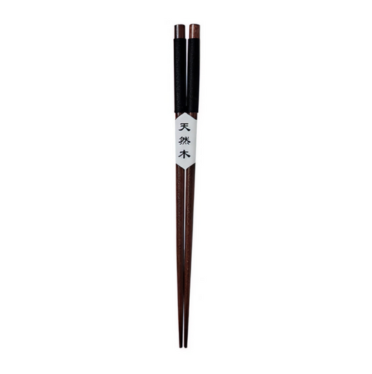 Anygleam Black Winding 10pairs Wooden Sushi Sticks Food Kitchen Tableware