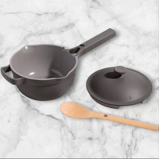 Our Place Mini Perfect Pot 2.0 Charcoal Nonstick | 2.5 Qt | New in Box