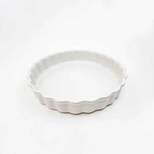 Carthage & Co | Juniper Stoneware Tart Plate, 10.5” Fluted | New Without Box