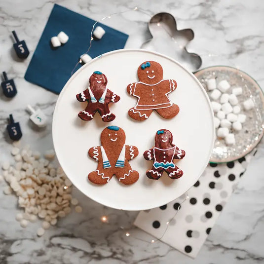 Handstand Kitchen Gingerbread Cookie & Cupcake Baking Set | Holiday Kit
