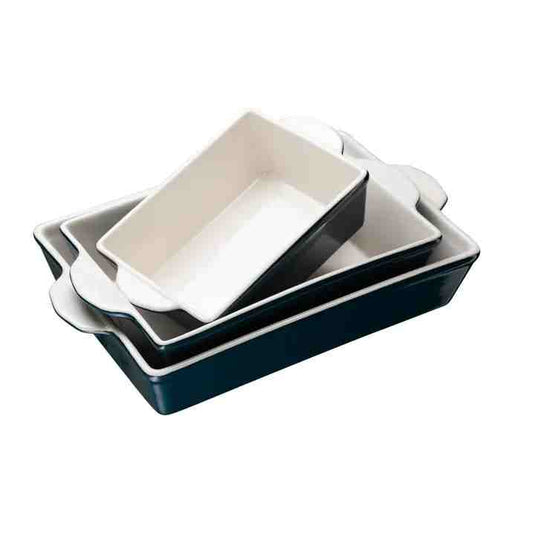 Rectangular Baking Dish Set | 3 Piece | Kook - Kitchen Switchen